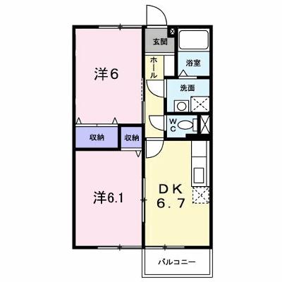 アンフィニ 202【管理NO：1-010493601-02020】 ★家具家電は申し込み後に搬入しますの物件画像
