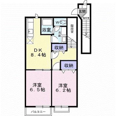 ミレニアム２１　Ｂ 202【管理NO：1-010046402-02020】 ★家具家電は申し込み後に搬入します★の物件画像