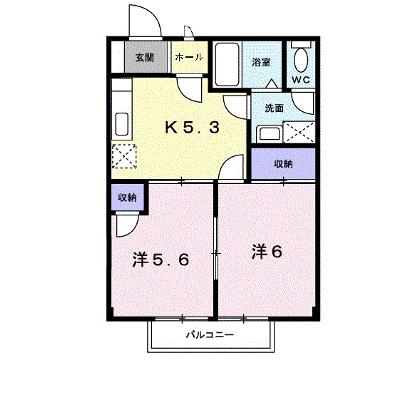 ロマネスクローズ　Ｂ 202【管理NO：1-009748302-02020】 ★家具家電は申し込み後に搬入しますの物件画像