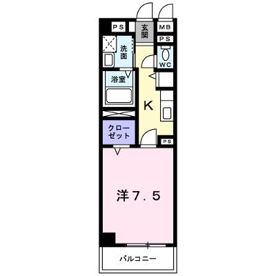 マルベル宇多津 204【管理NO：1-009621601-02040】 ★家具家電は申し込み後に搬入します★の物件画像
