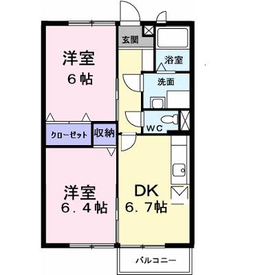 ニューエルディム土器 204【管理NO：1-007640301-02040】 ★家具家電は申し込み後に搬入しますの物件画像