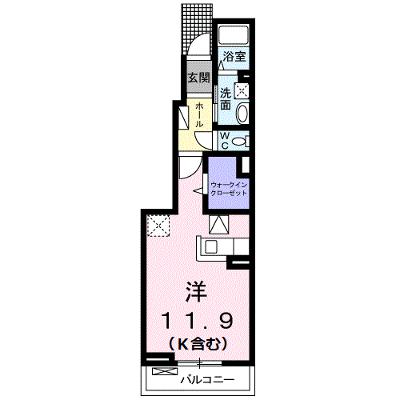 カーサ・フェリーチェＴＫ２ 103【管理NO：1-024016802-01030】 ★家具家電は申し込み後に搬入します★の物件画像