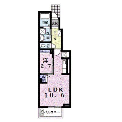カーサ・フェリーチェＴＫ１ 103【管理NO：1-024016801-01030】 ★家具家電は申し込み後に搬入しますの物件画像