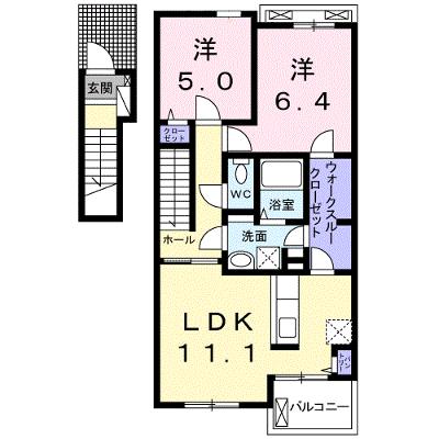 ジュネス・ヌーベルⅣ 202【管理NO：1-019474402-02020】 ★家具家電は申し込み後に搬入します★の物件画像