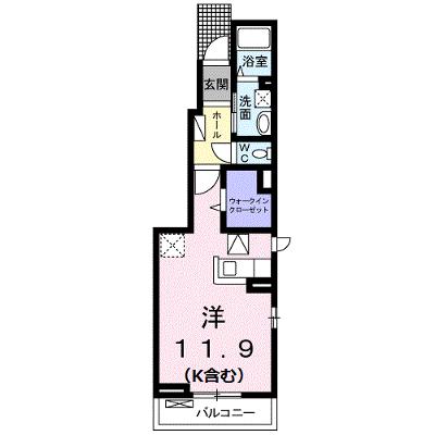 フェリオＢ 101【管理NO：1-019255802-01010】 ★家具家電は申し込み後に搬入します★の物件画像