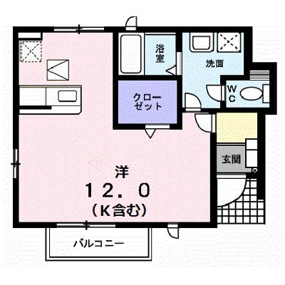 エアリ－ 101【管理NO：1-015796601-01010】 ★家具家電は申し込み後に搬入します★の物件画像
