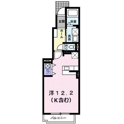 シームリー　Ａ 102【管理NO：1-015677901-01020】 ★家具家電は申し込み後に搬入します★の物件画像