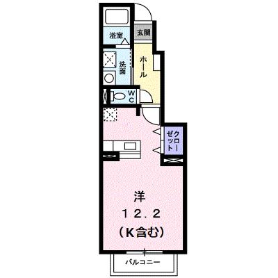 ラウルスＫ 103【管理NO：1-014555501-01030】 ★家具家電は申し込み後に搬入します★の物件画像