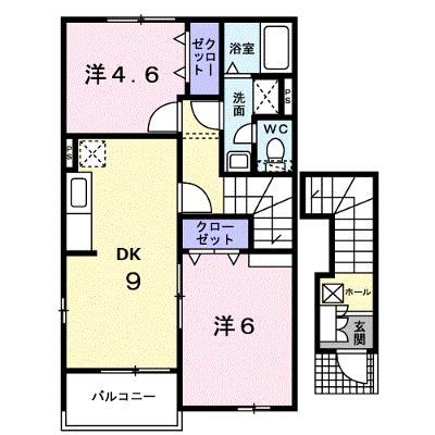カステーロ・ヴェルデＢ 201【管理NO：1-014084902-02010】 ★家具家電は申し込み後に搬入しますの物件画像
