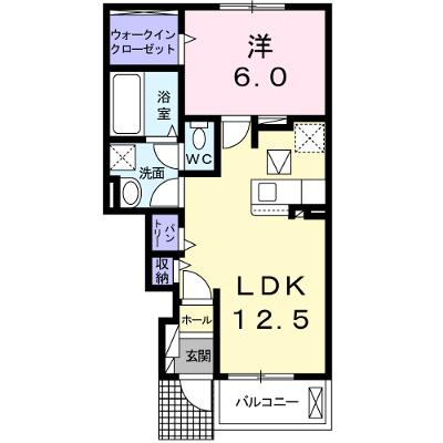 クラール樋之口Ｄ 102【管理NO：1-025277304-01020】 ★家具家電は申し込み後に搬入しますの物件画像