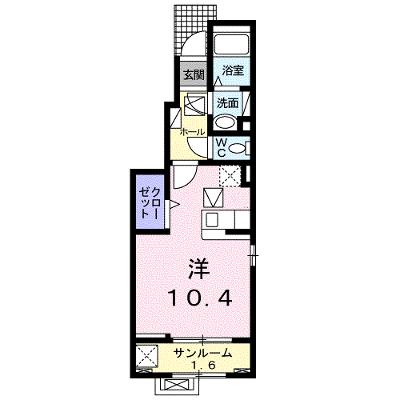 ドリーム下泉 101【管理NO：1-024443701-01010】 ★家具家電は申し込み後に搬入します★の物件画像