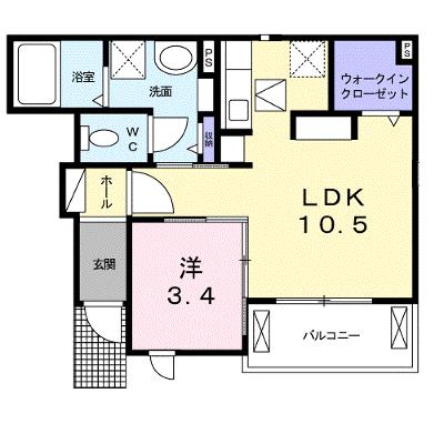 シュウ・レミングＥ 102【管理NO：1-024002402-01020】 ★家具家電は申し込み後に搬入しますの物件画像