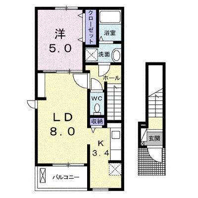 ＶＥＲＤＥ昇和 201【管理NO：1-020715401-02010】 ★家具家電は申し込み後に搬入しますの物件画像