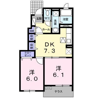 ブルーマーリン　Ｃ 105【管理NO：1-017929601-01040】 ★家具家電は申し込み後に搬入しますの物件画像