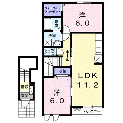 プラシード　カーサ　Ⅲ 205【管理NO：1-017920901-02040】 ★家具家電は申し込み後に搬入します 2026年07月中旬入居可能の物件画像