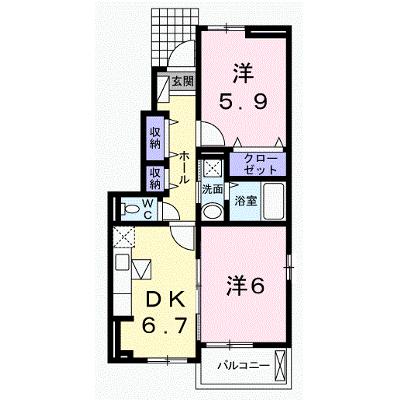 フレミール　ヴァン　Ａ 101【管理NO：1-017136701-01010】 ★家具家電は申し込み後に搬入しますの物件画像