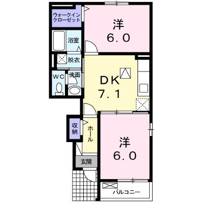 ブルーシャトー 105【管理NO：1-016725401-01040】 ★家具家電は申し込み後に搬入します★の物件画像