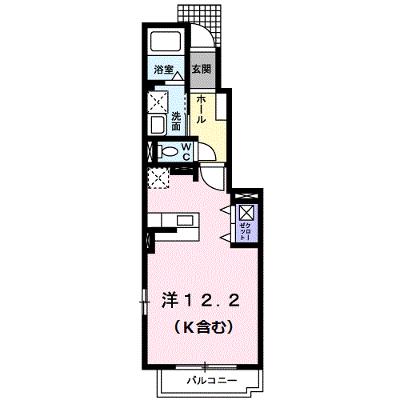 シームリー　Ａ 105【管理NO：1-015677901-01040】 ★家具家電は申し込み後に搬入します★の物件画像