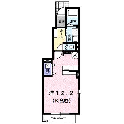シームリー　Ａ 101【管理NO：1-015677901-01010】 ★家具家電は申し込み後に搬入します★の物件画像