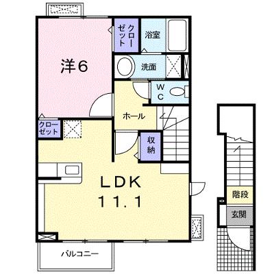 ブリーズヒル国領　Ｃ 202【管理NO：1-015543401-02020】 ★家具家電は申し込み後に搬入します★の物件画像
