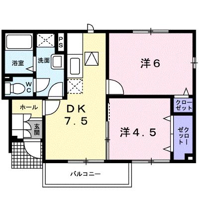 グラン・すずかぜの丘Ｃ 105【管理NO：1-014595003-01040】 ★家具家電は申し込み後に搬入します★の物件画像