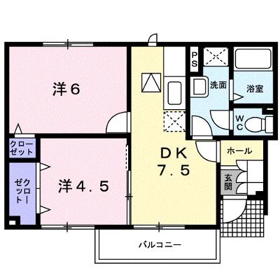 グラン・すずかぜの丘Ｃ 102【管理NO：1-014595003-01020】 ★家具家電は申し込み後に搬入します★の物件画像
