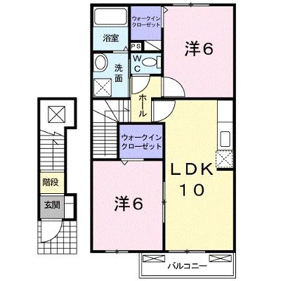 グラン・すずかぜの丘Ｂ 202【管理NO：1-014595002-02020】 ★家具家電は申し込み後に搬入します★の物件画像