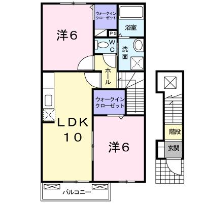 グラン・すずかぜの丘Ａ 202【管理NO：1-014595001-02020】 ★家具家電は申し込み後に搬入します★の物件画像