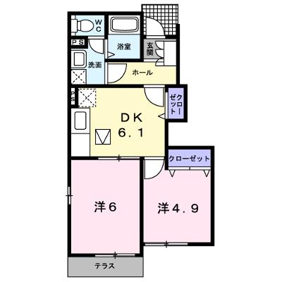 ベル　ミニヨンＡ 103【管理NO：1-013105501-01030】 ★家具家電は申し込み後に搬入しますの物件画像