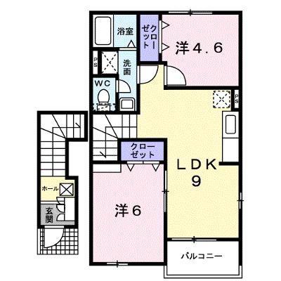 ベルシェーネ　Ｂ 202【管理NO：1-013023802-02020】 ★家具家電は申し込み後に搬入します★の物件画像