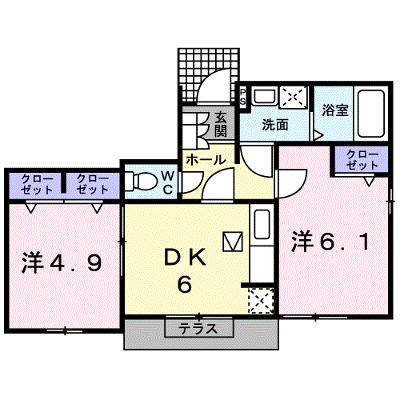 サングリーンハイツＢ 101【管理NO：1-012927902-01010】 ★家具家電は申し込み後に搬入しますの物件画像
