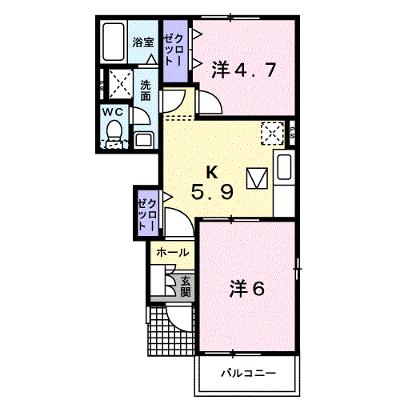 ロッソ・コルサＡ 103【管理NO：1-012839802-01030】 ★家具家電は申し込み後に搬入しますの物件画像