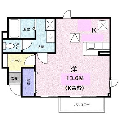 アルカンシェル庄内Ⅰ 103【管理NO：1-012245601-01030】 ★家具家電は申し込み後に搬入します★の物件画像