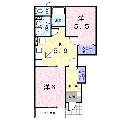 メゾン・サトー 102【管理NO：1-012156201-01020】 ★家具家電は申し込み後に搬入します★の物件画像
