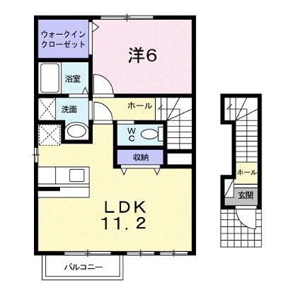 ジュネス本郷 201【管理NO：1-011858601-02010】 ★家具家電は申し込み後に搬入します★の物件画像