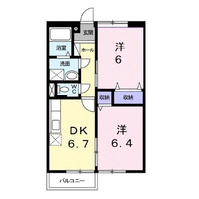 広瀬ガーデンハイツ 201【管理NO：1-009730201-02010】 ★家具家電は申し込み後に搬入します★の物件画像