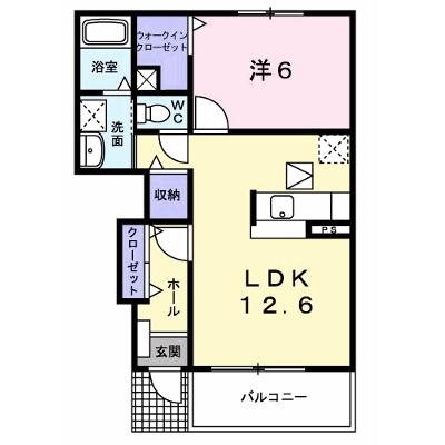 ハピネス　Ｂ 102【管理NO：1-014710102-01020】 ★家具家電は申し込み後に搬入しますの物件画像