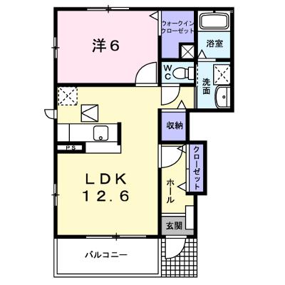 ハピネス　Ｂ 101【管理NO：1-014710102-01010】 ★家具家電は申し込み後に搬入しますの物件画像
