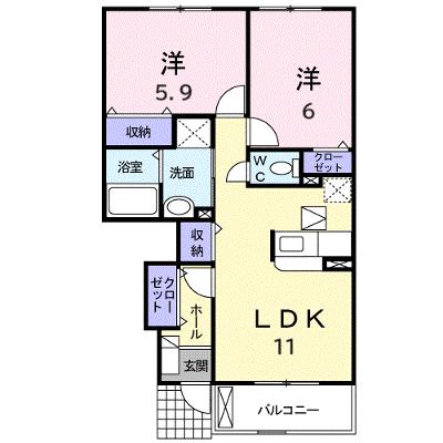 ロータス鳥生　Ｄ 102【管理NO：1-014481504-01020】 ★家具家電は申し込み後に搬入しますの物件画像