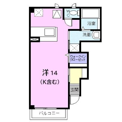 ベル・アルモニーＡ 102【管理NO：1-012192201-01020】 ★家具家電は申し込み後に搬入しますの物件画像