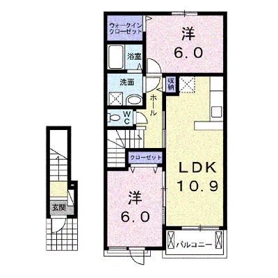 ミルト・アハト 203【管理NO：1-023349301-02030】 ★家具家電は申し込み後に搬入します★の物件画像
