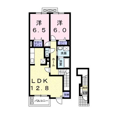 マンダリン　フルールⅠ 203【管理NO：1-018387801-02030】 ★家具家電は申し込み後に搬入します 2026年08月下旬入居可能の物件画像