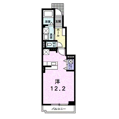 アリエスⅠ 102【管理NO：1-016980001-01020】 ★家具家電は申し込み後に搬入します 2026年07月下旬入居可能の物件画像