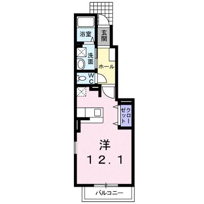 カーサ・ミトモⅡ 105【管理NO：1-015814002-01040】 ★家具家電は申し込み後に搬入します★の物件画像