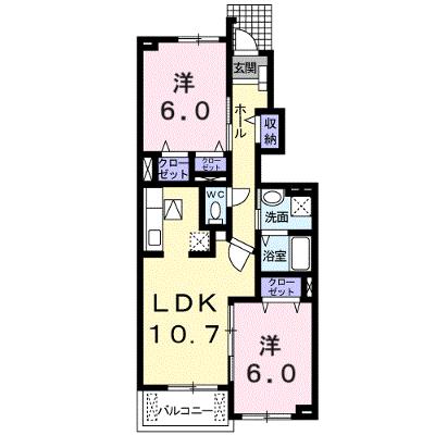 ラ・フィレッジ・Ｎ 102【管理NO：1-015146601-01020】 ★家具家電は申し込み後に搬入しますの物件画像