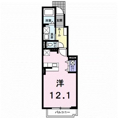カーサプラシード 103【管理NO：1-014860001-01030】 ★家具家電は申し込み後に搬入しますの物件画像