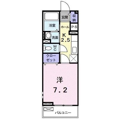 ジェルメ・メジェール山越 203【管理NO：1-014262601-02030】 ★家具家電は申し込み後に搬入します★の物件画像