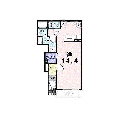 サピー・カイロク 103【管理NO：1-013786901-01030】 ★家具家電は申し込み後に搬入します★の物件画像