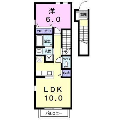 ジェルメ 202【管理NO：1-013690801-02020】 ★家具家電は申し込み後に搬入します★の物件画像