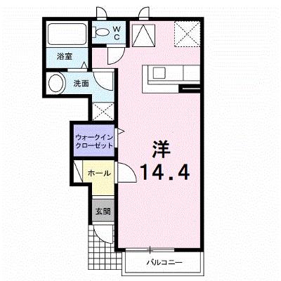 メゾン・ラ・ジェルメ 103【管理NO：1-012378701-01030】 ★家具家電は申し込み後に搬入します★の物件画像